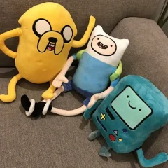 Adventure Time plyschgosedjur 28–42 cm med Finn, Jake och BMO