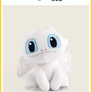 Light Fury och Night Fury mjuk plyschdoll — How to Train Your Dragon