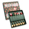 6Pcs Spoon Green