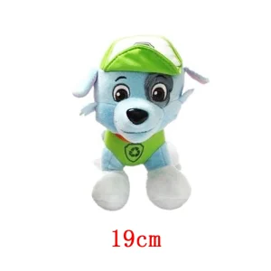 Paw Patrol plyschfigur 19 cm med två poser och flera karaktärer