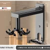 Y73 black 10 hooks