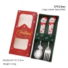 2Pcs-Silver-Red-E