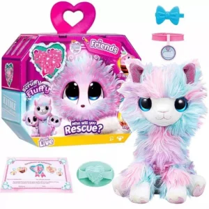 Överraskningsgosedjur i plush 25 cm, blind box och badleksak
