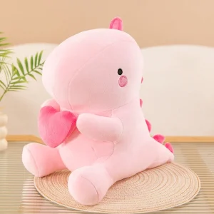 Dinosauriegosedjur i plysch, 28 cm, mjuk och lekfull figur