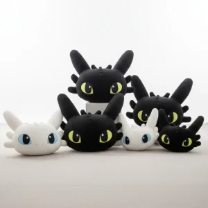 Toothless Dragon plyschkudde och body pillow för soffa och säng