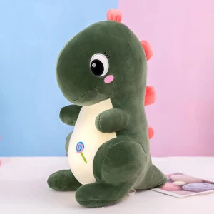 Färgglad dinosauriegosedjur i plysch 30–50 cm, för barn och present