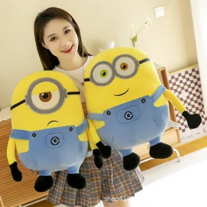 Minions Bob och Stuart gosedjur i jeans – mjuk plyschfigur