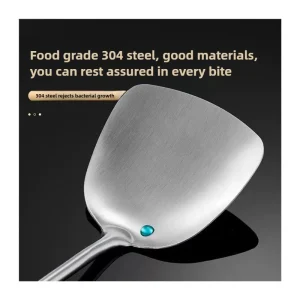 304 rostfritt stål köksspade, slev och stekspade för wok