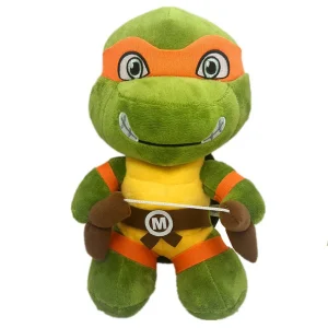 Teenage Mutant Ninja Turtles gosedjur i mjuk plysch, 4 karaktärer