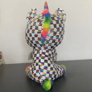 Ty Beanie Boos Cosmo enhörningsgosedjur med paljetter
