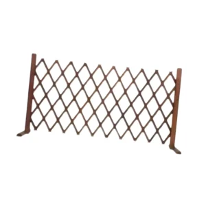 Alternative view of Expandable Instant Fence Wood Garden Trellis Fence for Balcony Indoor Garden