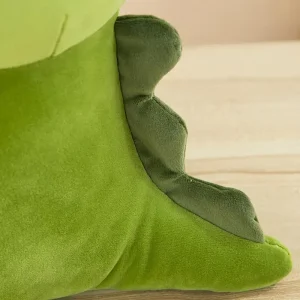 Grön dinosaurieplyschleksak 30 cm – kreativt och kul gosedjur