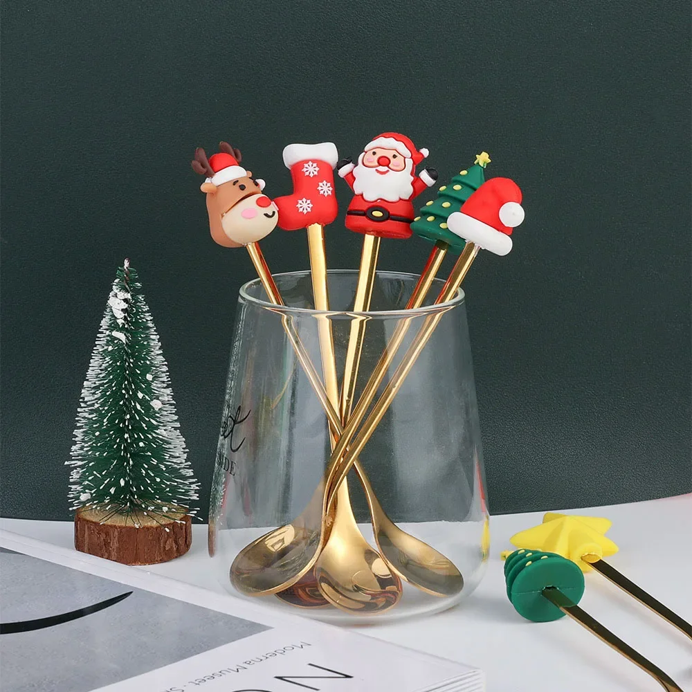Christmas bestickset i rostfritt stål – sked och gaffel, 4/6 delar 4 Christmas bestickset i rostfritt stål – sked och gaffel, 4/6 delar - Bild 4