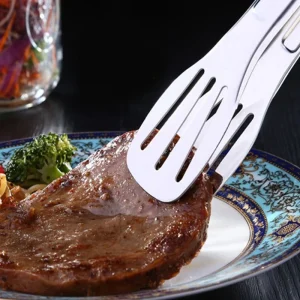 Rostfri matögla för kök, buffé och grill – 7, 9, 12 och 14 tum