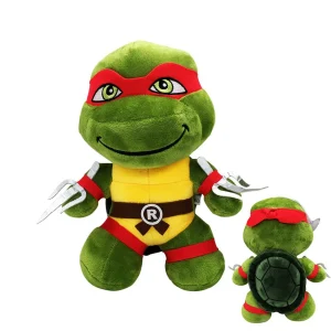 Teenage Mutant Ninja Turtles gosedjur i mjuk plysch, 4 karaktärer