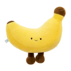 Banan gosedjur i 25 cm, mjuk plyschfigur för hem och present