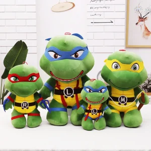 Ninja Turtles-gosedjur i plysch för barn och samlare