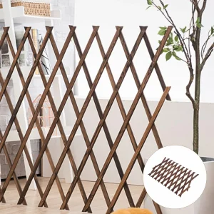 Premium Wooden Garden Fence Panel Rust-Resistant Decorative Outdoor Fence for Yard Landscape Edging Christmas Tree Decoration