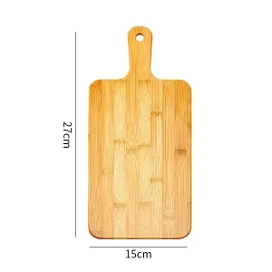 Bambuskärbräda med handtag, stor serveringsbräda för kök 15 Bambuskärbräda med handtag, stor serveringsbräda för kök