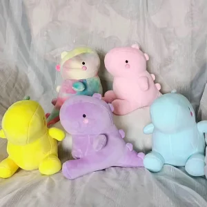 Ultra mjuk dinosauriegosedjur i plysch, 20–60 cm, kawaii
