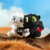 Toothless-gosedjur med magnetisk fäste, pendant och headband