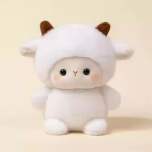 15 cm djurplyschleksak i mjuk PP-bomull, kawaii för barn