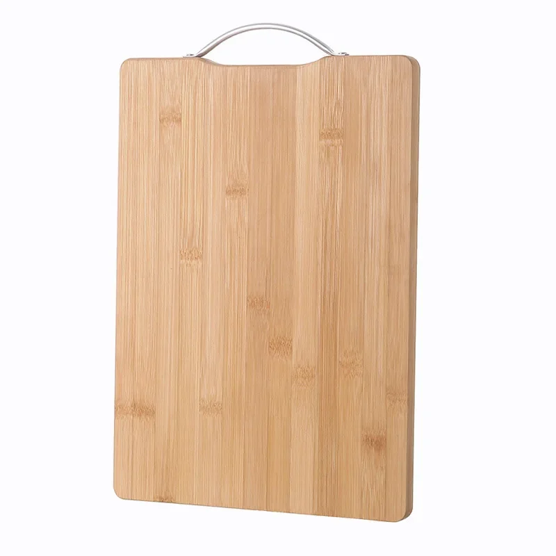 Dubbelsidas skärbräda i bambu med handtag för kök och matplats 10 Dubbelsidas skärbräda i bambu med handtag för kök och matplats - Bild 10