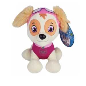 Paw Patrol plyschfigur 19 cm med två poser och flera karaktärer