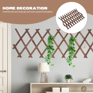 Alternative view of Premium Wooden Garden Fence Panel Rust-Resistant Decorative Outdoor Fence for Yard Landscape Edging Christmas Tree Decoration