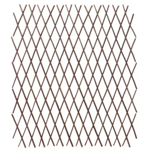 Fällbart trästaket i massivt trä för trädgård, balkong och pergola