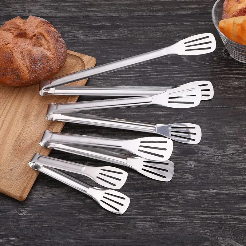 Multifunktionell stekspadeklämma i rostfritt stål för grill och kök 3 Multifunktionell stekspadeklämma i rostfritt stål för grill och kök - Bild 3