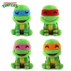 Teenage Mutant Ninja Turtles-plyschleksak i sittande pose