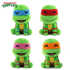 Teenage Mutant Ninja Turtles-plyschleksak i sittande pose