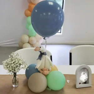Silly Goose plyschgosedjur 25 cm för baby shower och födelsedag