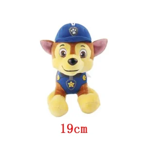 Paw Patrol plyschfigur 19 cm med två poser och flera karaktärer