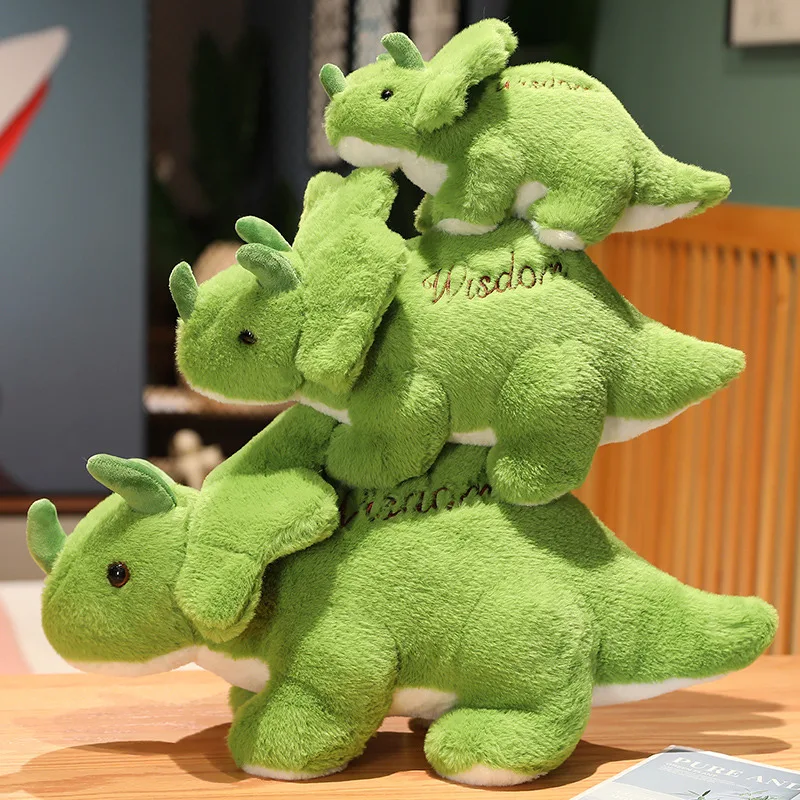 Dinosauriegosedjur i plysch – Triceratops, Stegosaurus och T-Rex 6 Dinosauriegosedjur i plysch – Triceratops, Stegosaurus och T-Rex - Bild 6