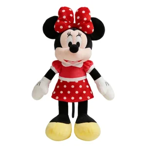 Disney Mickey & Minnie sittande gosedjur 43 cm, mjuk plyschfigur