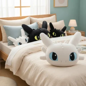 Alternative view of Toothless Dragon plyschkudde och body pillow för soffa och säng