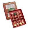 4Pcs ForkSpoon Red