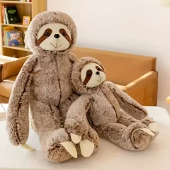 Kawaii sloth gosedjur i mjuk plysch för barn och present
