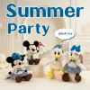 Disney Mickey, Minnie, Donald och Daisy plyschdockor 25 cm