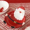 Julskål i keramik med julmotiv, präglad design och flera motiv 17 Julskål i keramik med julmotiv, präglad design och flera motiv