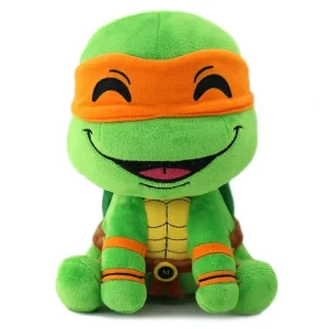Teenage Mutant Ninja Turtles-plyschleksak i sittande pose