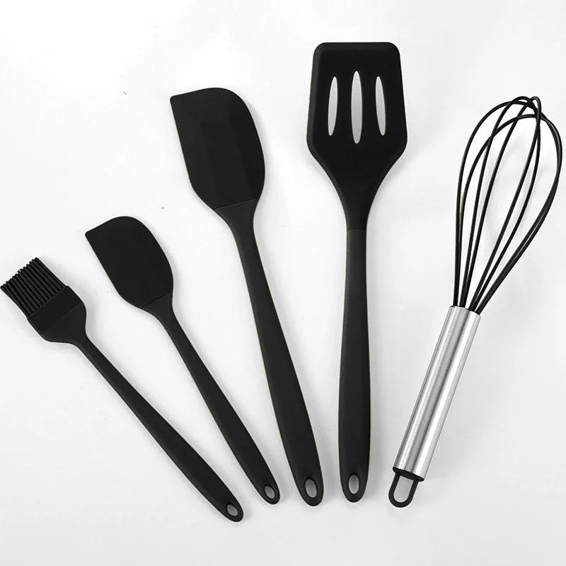 Silikon köksredskapsset med trähandtag, non-stick, 12 delar 8 Silikon köksredskapsset med trähandtag, non-stick, 12 delar - Bild 8