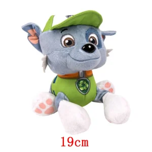 Paw Patrol plyschfigur 19 cm med två poser och flera karaktärer