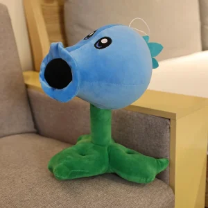 Alternative view of Plants vs Zombies-plyschdjur med Sunflower, Peashooter och fler figurer