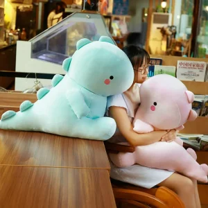 Ultra mjuk dinosauriegosedjur i plysch, 20–60 cm, kawaii