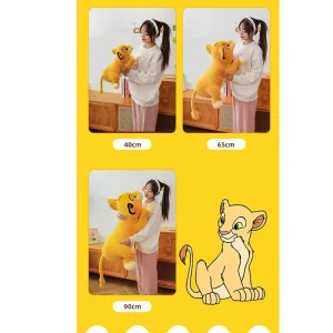 Simba gosedjur från The Lion King, Disney plyschfigur 40/65/90 cm