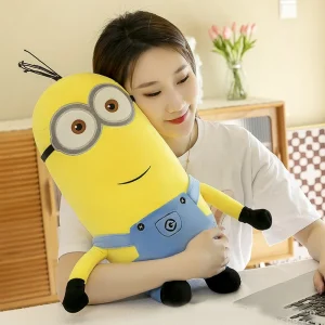 Minions Bob och Stuart gosedjur i jeans – mjuk plyschfigur