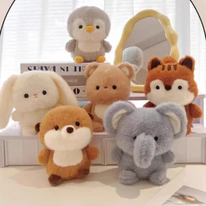 Alternative view of 15 cm djurplyschleksak i mjuk PP-bomull, kawaii för barn